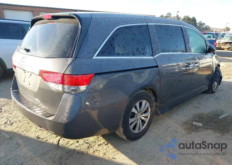 2014 Honda Odyssey Ex-L z USA, uszkodzony, nr VIN 5FNRL5H6XEB028899